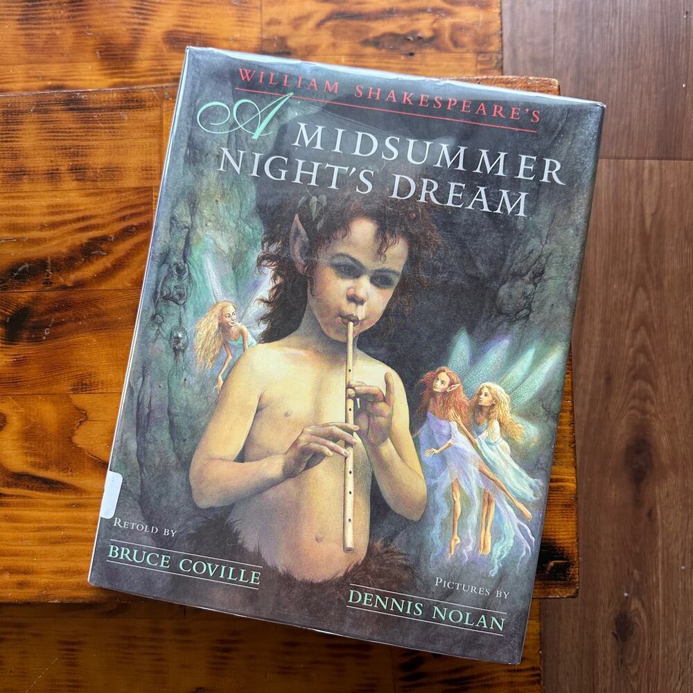 Vintage 1996 William Shakespeare's A Midsummer Night's Dream Hardcover Book